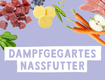 Dampfgegartes Nassfutter