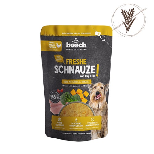 Freshe Schnauze wet food - Chicken with pumpkin & broccoli grain-free