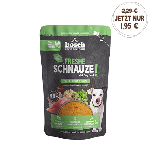 Pute mit Quinoa & Spinat 