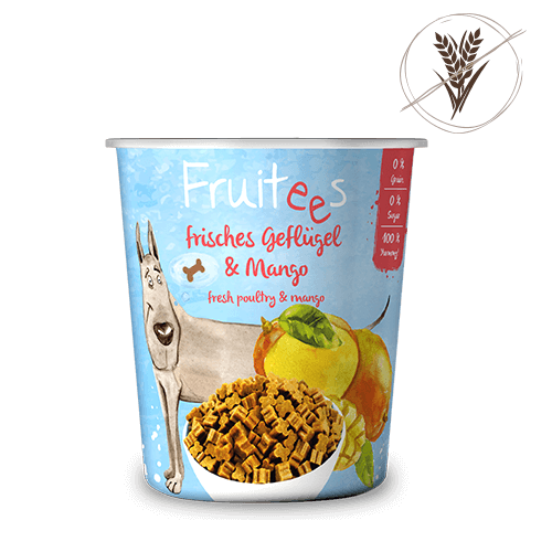 Fruitees frisches Geflügel & Mango getreidefrei