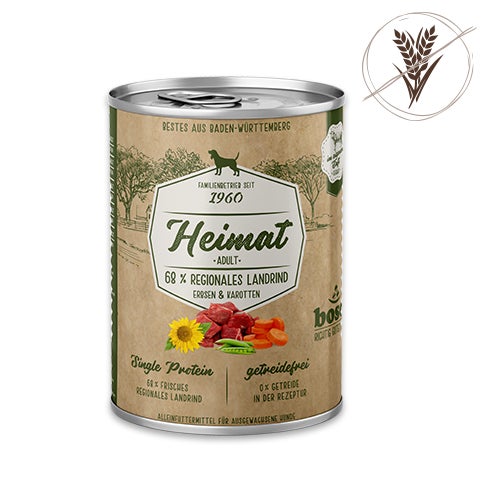 Heimat Adult with 68 % regional beef 