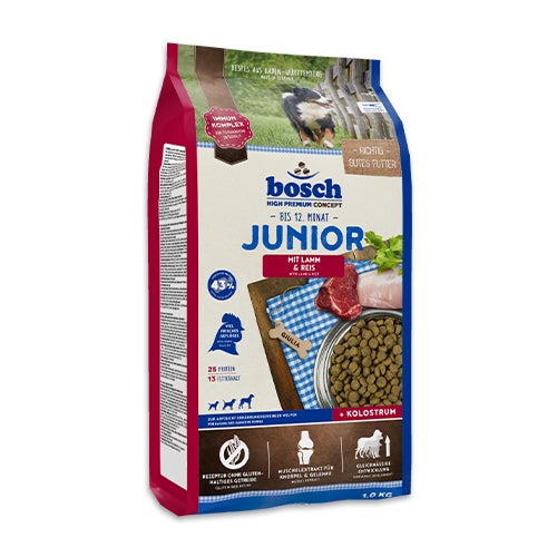 bosch Junior with lamb & rice puppy food