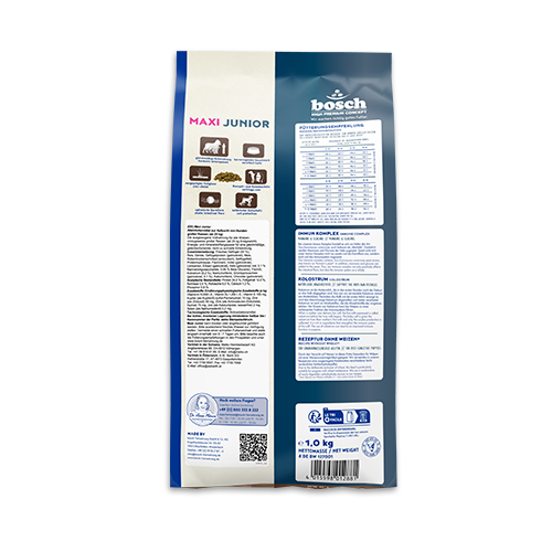 bosch Maxi Junior | Hundefutter fr Welpen groer Rassen - bosch Tiernahrung