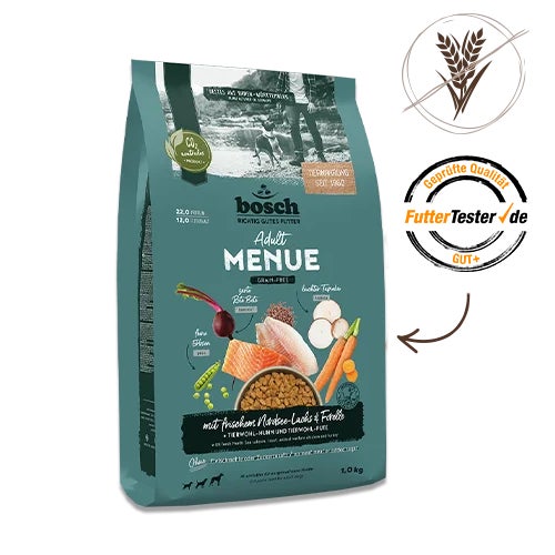 Adult mit Nordsee-Lachs & Forelle getreidefrei