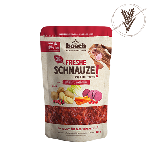 Bosch Freshe Schnauze Nassfutter – Pute Mit Quinoa & Spinat, 8 X 250 G, Schonend Dampfgegart, Ohne Getreide