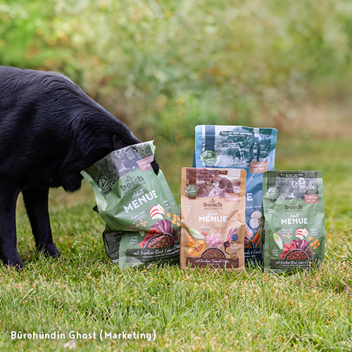 MENUE Mini-Adult TIERWOHL-HUHN | bosch Hundefutter - bosch Tiernahrung