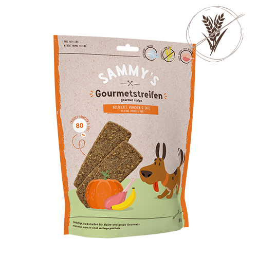 Sammy's Gourmet Strips Chicken & Duck Grain-Free