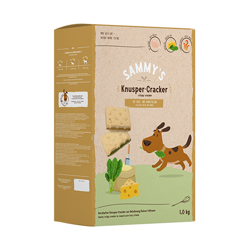 Sammy's crispy crackers