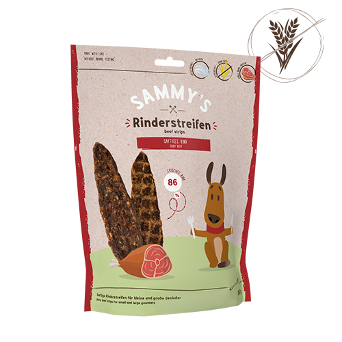 Sammy's Rinderstreifen getreidefrei