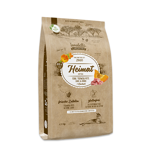 Sanabelle Heimat Kitten mit feiner Tierwohl-Pute