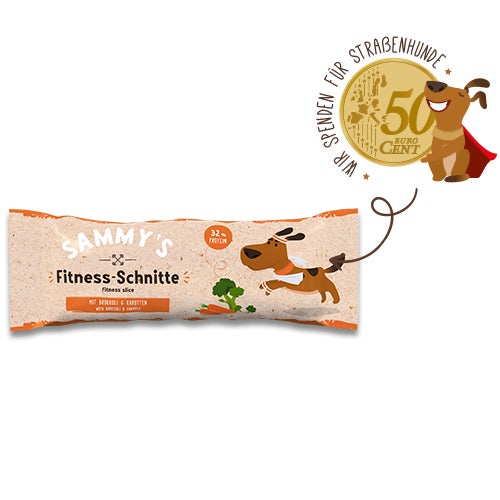 Sammy's Fitness-Schnitte mit Brokkoli & Karotten 