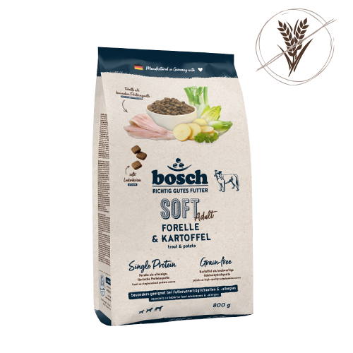 bosch Soft Adult trout & potato grain-free