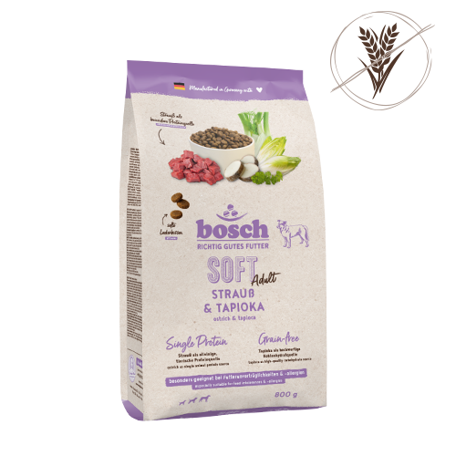 bosch Soft Adult ostrich & tapioca grain-free