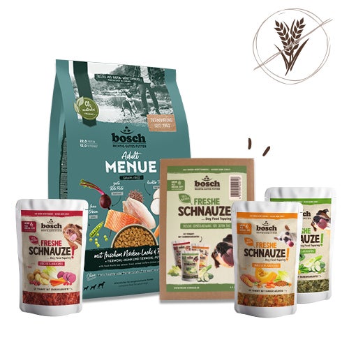 Kombi-Paket MENUE Adult Nordsee-Lachs & Freshe Schnauze "Gemüsekiste"