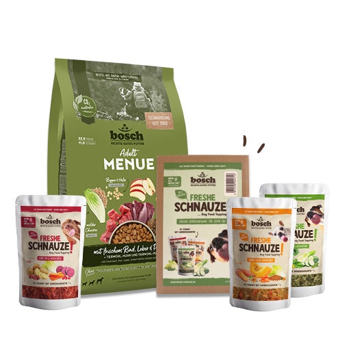 Probierpaket MENUE Adult Rind & Freshe Schnauze "Gemüsekiste"