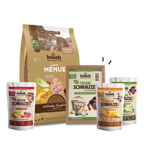 Probierpaket MENUE Senior & Freshe Schnauze "Gemüsekiste"