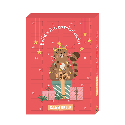 Sanabelle Adventskalender 2026 für Katzen
