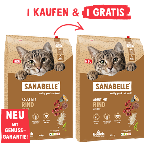 Sanabelle Classic Adult mit Rind 
