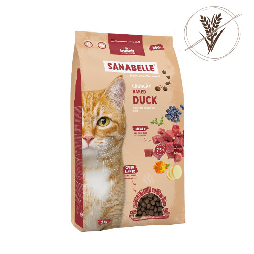 Sanabelle Crunchy Baked Duck - grain-free