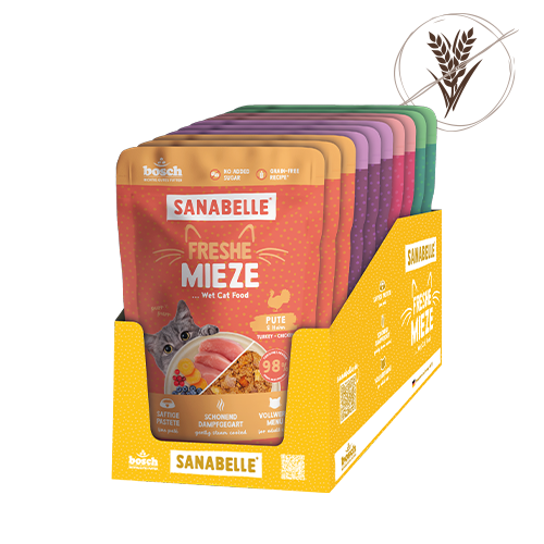 Freshe Mieze Mixtray getreidefrei - 10 x 100 g