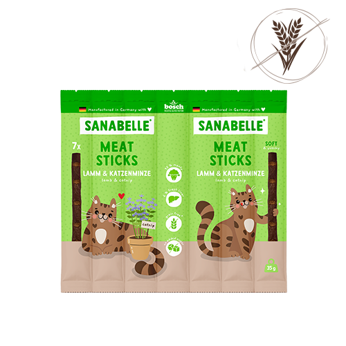 Sanabelle Meat Sticks lamb & catnip