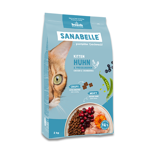Sanabelle Kitten Huhn & Preiselbeeren