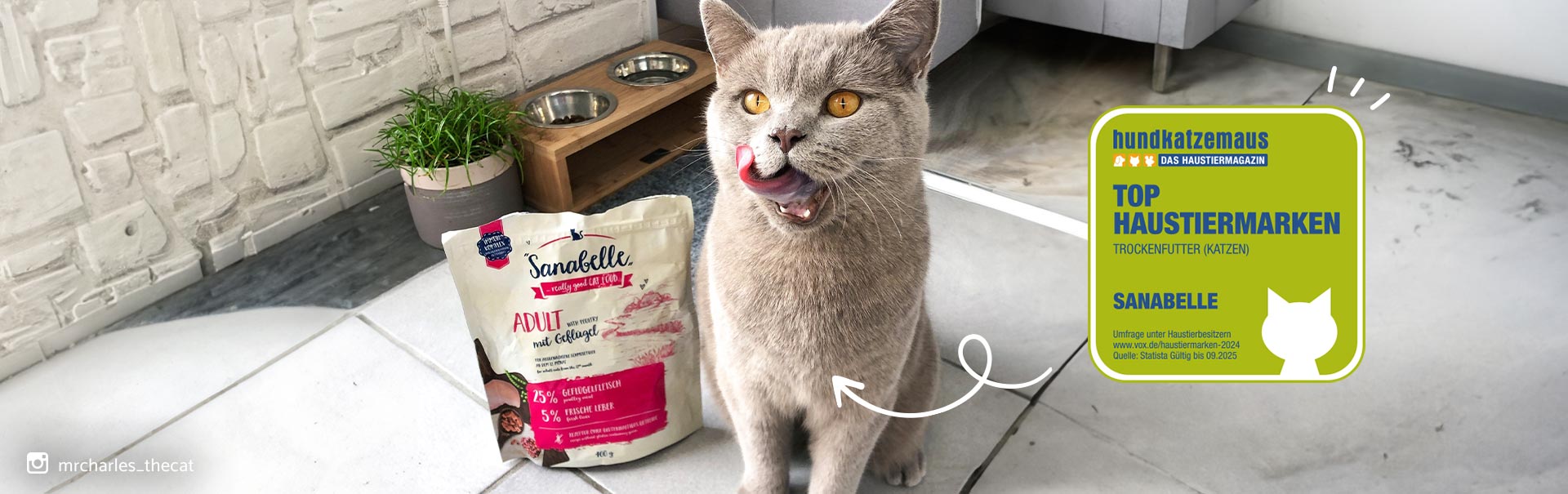 sanabelle katzenfutter ausgezeichnet 2024