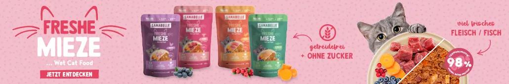 Freshe Mieze Nassfutter für Deine Katze - jetzt entdecken!