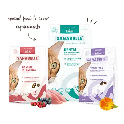 Sanabelle Care - Special food for cats with special needs