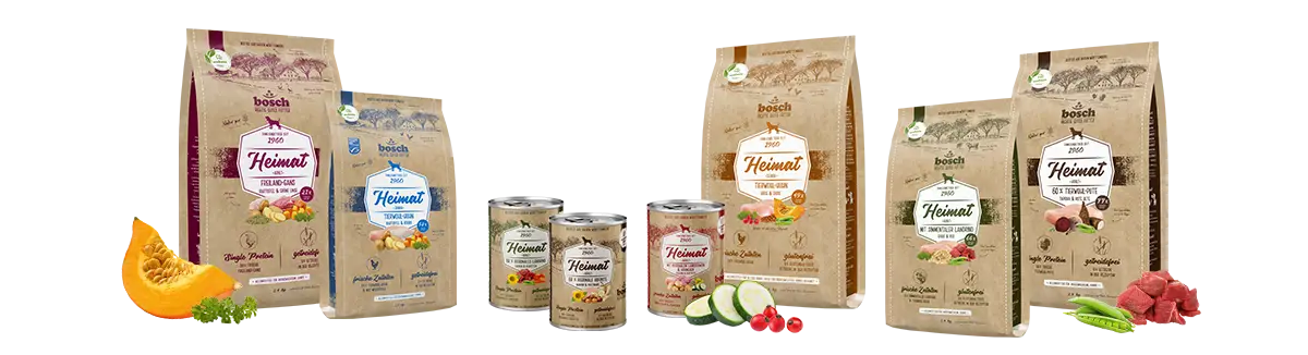 bosch Heimat Hundefutter Produkte