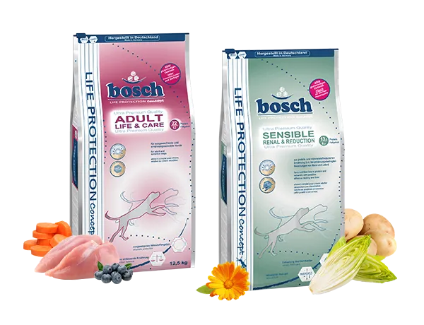 bosch LPC products without gluten-containing grains