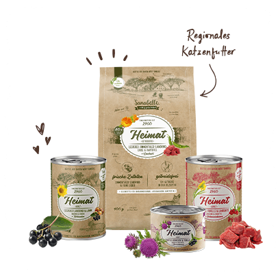 Sanabelle Heimat - Trocken- und Nassfutter für Katzen